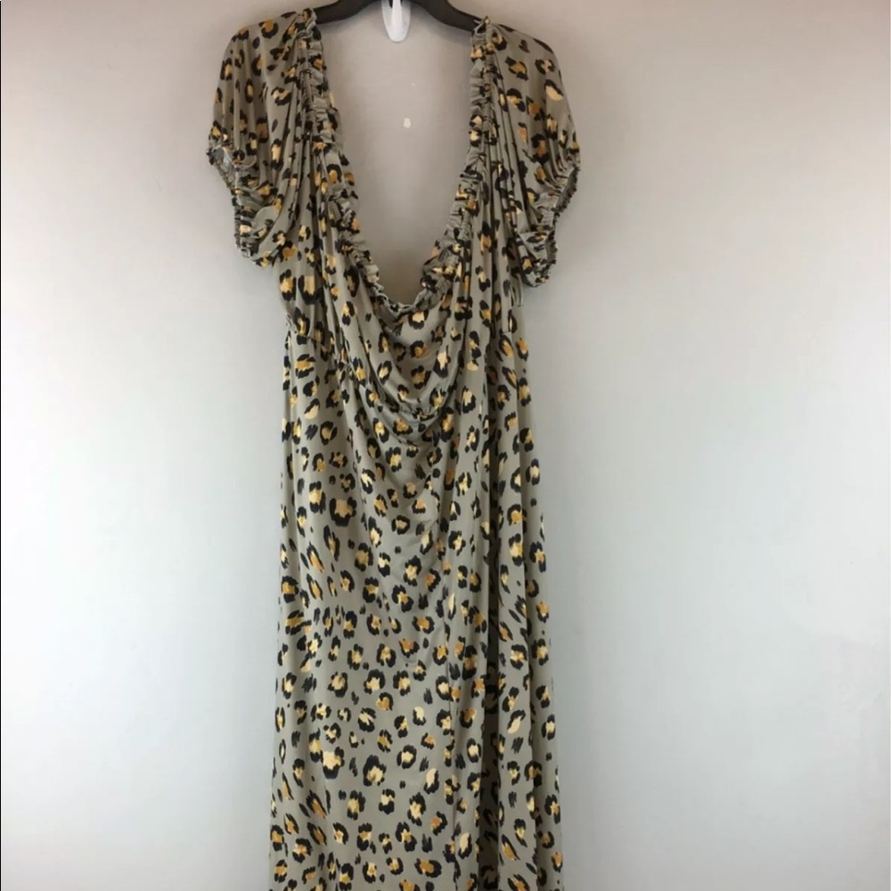 ASOS Off the shoulder maxi dress